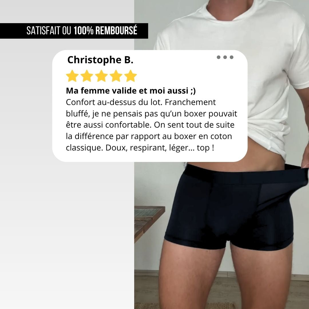 BOXER EN FIBRE DE BAMBOU | UNSCAPE